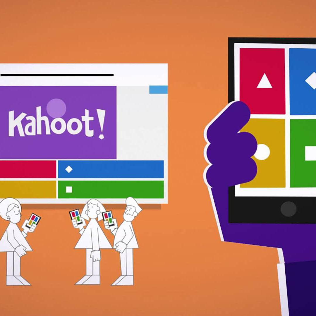 Picture showing people playing with Kahoot
