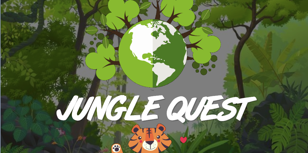 The Jungle Quest EFL game featuring a tiger